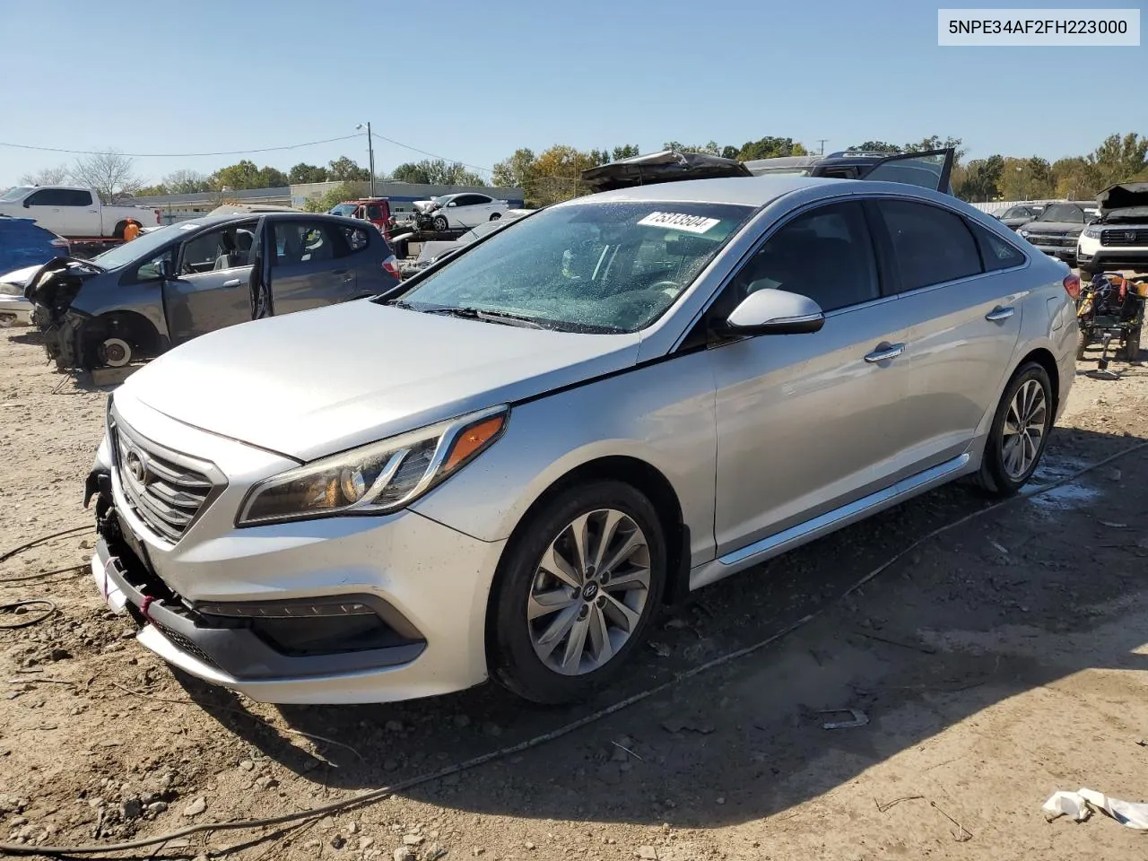 2015 Hyundai Sonata Sport VIN: 5NPE34AF2FH223000 Lot: 75313504