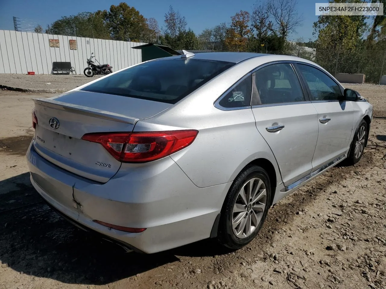 2015 Hyundai Sonata Sport VIN: 5NPE34AF2FH223000 Lot: 75313504