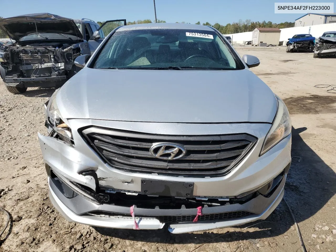 2015 Hyundai Sonata Sport VIN: 5NPE34AF2FH223000 Lot: 75313504