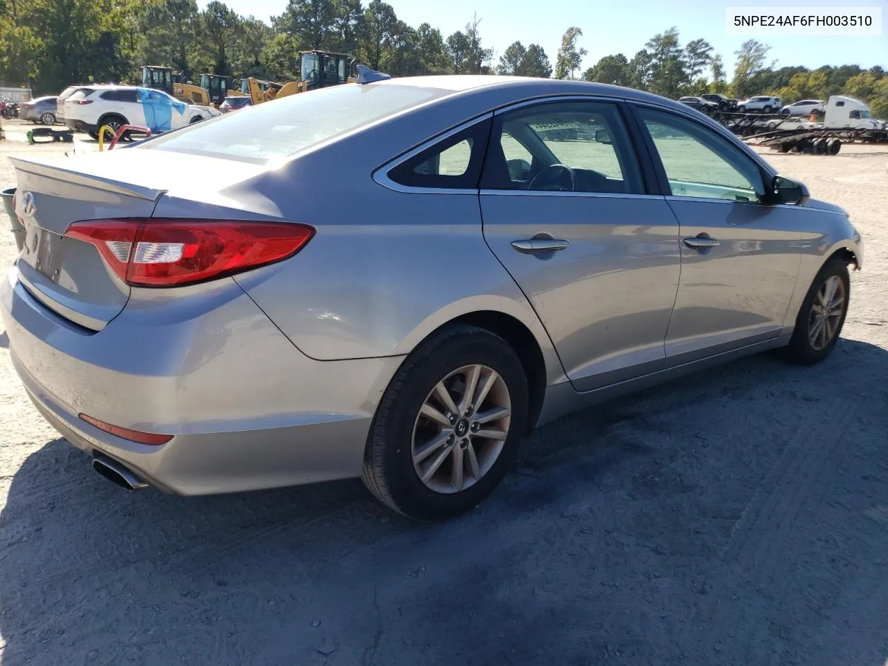 5NPE24AF6FH003510 2015 Hyundai Sonata Se