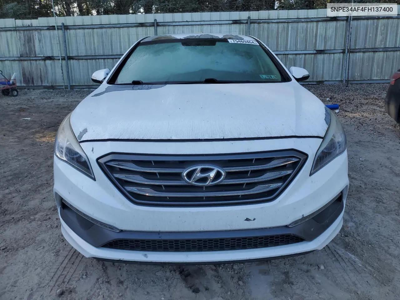 2015 Hyundai Sonata Sport VIN: 5NPE34AF4FH137400 Lot: 75469464