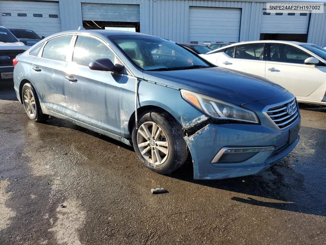 2015 Hyundai Sonata Se VIN: 5NPE24AF2FH197002 Lot: 75518534