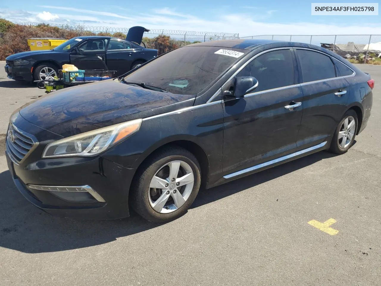 5NPE34AF3FH025798 2015 Hyundai Sonata Sport