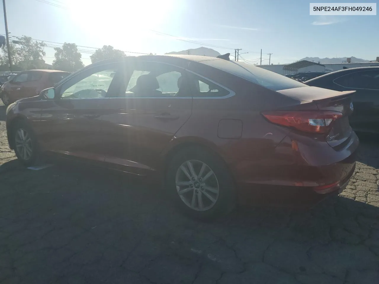 5NPE24AF3FH049246 2015 Hyundai Sonata Se