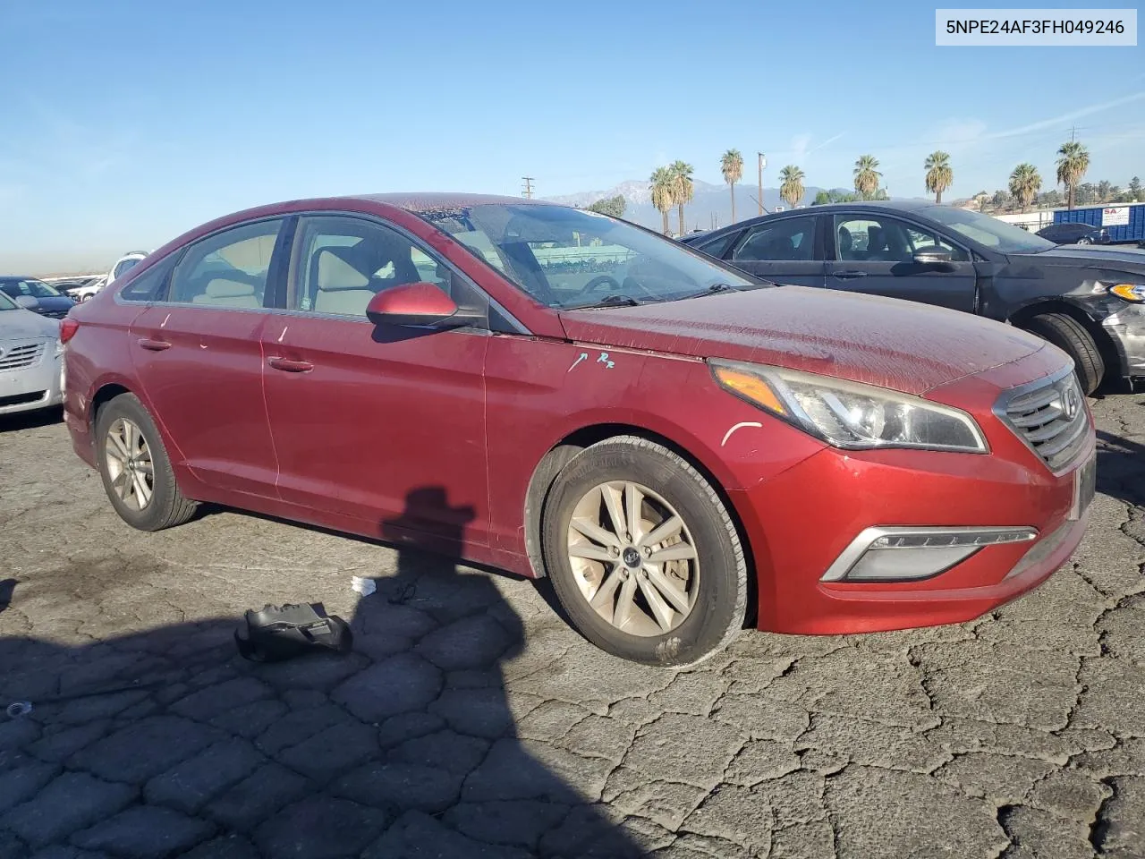 5NPE24AF3FH049246 2015 Hyundai Sonata Se