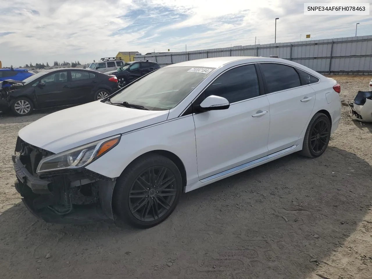 2015 Hyundai Sonata Sport VIN: 5NPE34AF6FH078463 Lot: 75597184