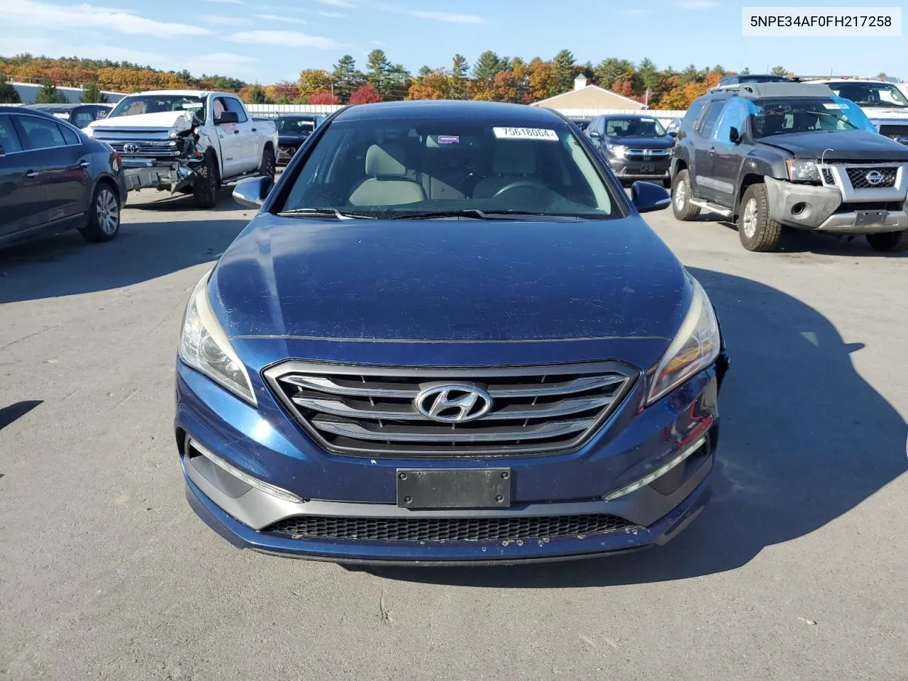 2015 Hyundai Sonata Sport VIN: 5NPE34AF0FH217258 Lot: 75618064