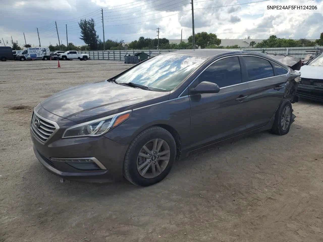 2015 Hyundai Sonata Se VIN: 5NPE24AF5FH124206 Lot: 75625854