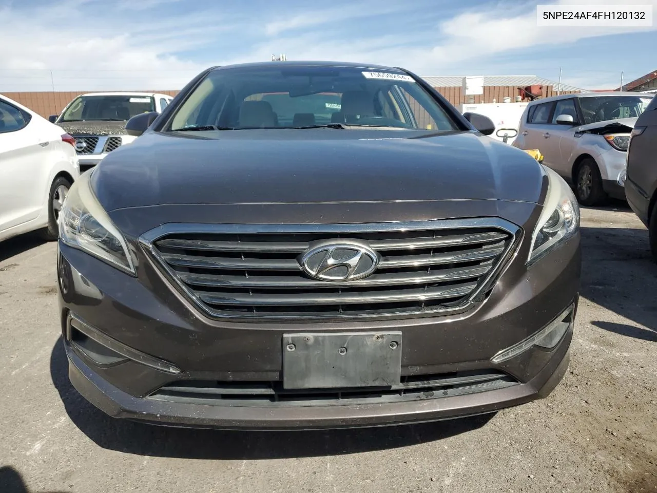 2015 Hyundai Sonata Se VIN: 5NPE24AF4FH120132 Lot: 75659244