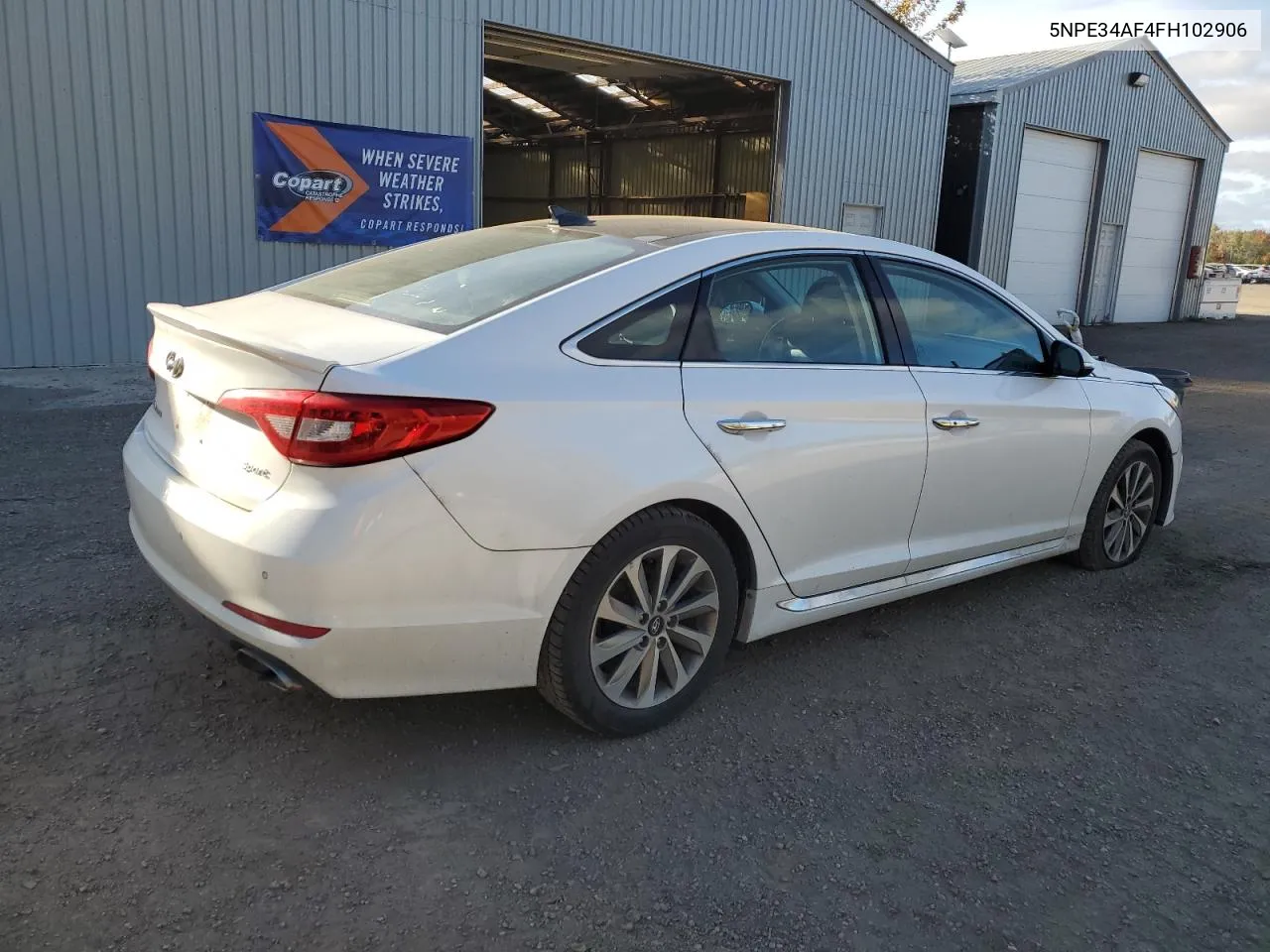 5NPE34AF4FH102906 2015 Hyundai Sonata Sport