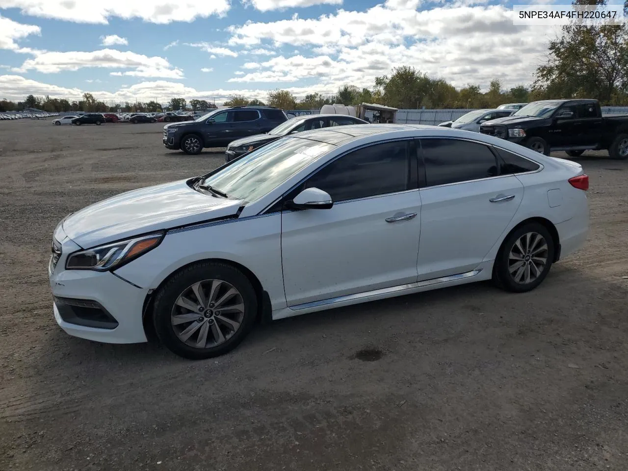 2015 Hyundai Sonata Sport VIN: 5NPE34AF4FH220647 Lot: 75762074