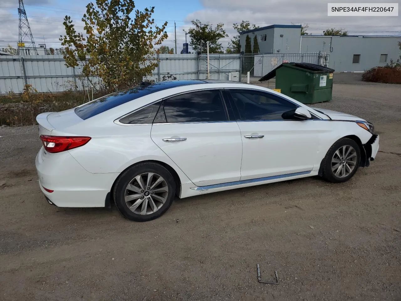 2015 Hyundai Sonata Sport VIN: 5NPE34AF4FH220647 Lot: 75762074