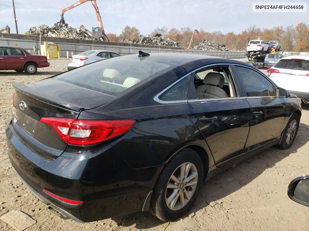 2015 Hyundai Sonata Se VIN: 5NPE24AF4FH244658 Lot: 75770793