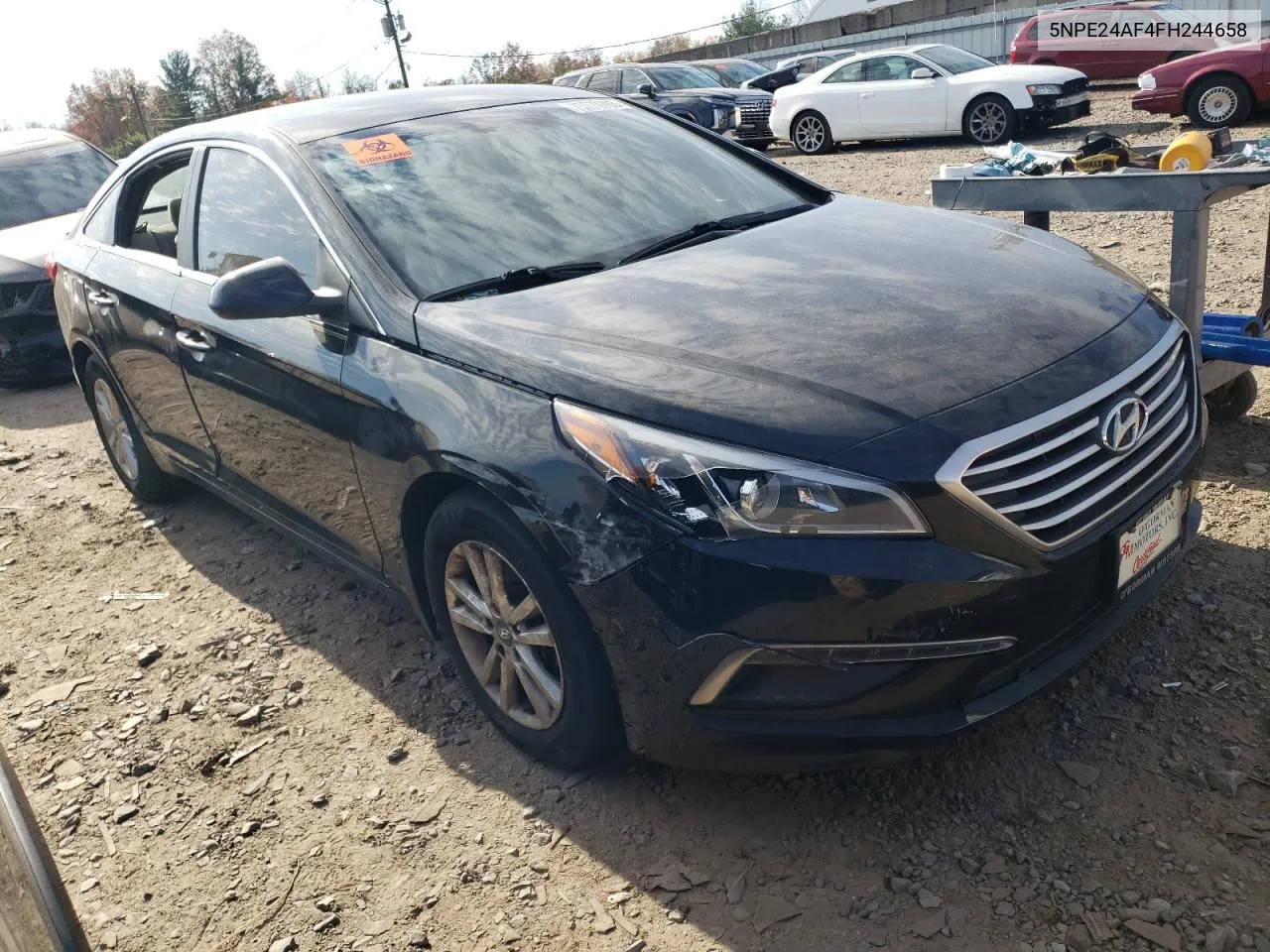 2015 Hyundai Sonata Se VIN: 5NPE24AF4FH244658 Lot: 75770793