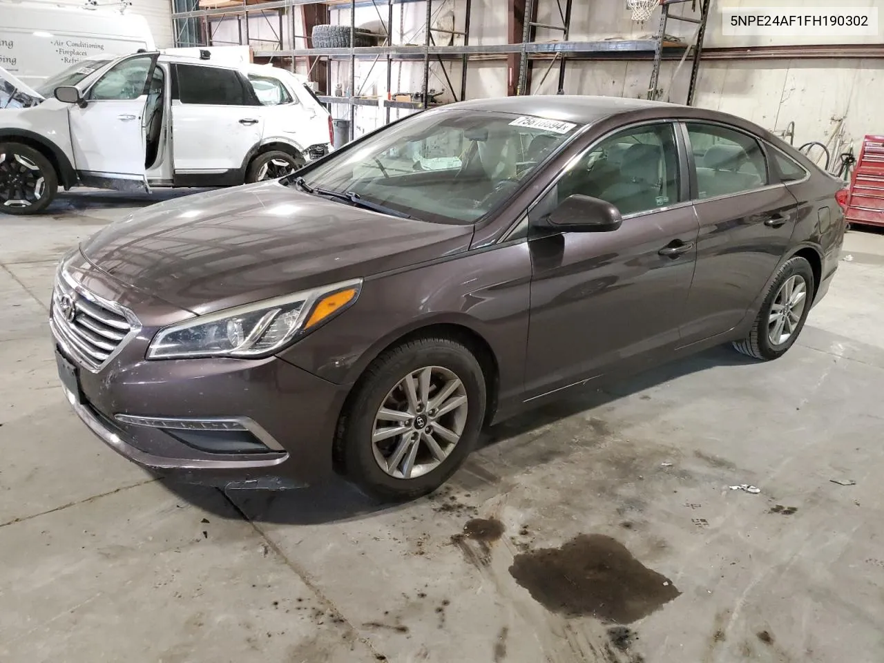 2015 Hyundai Sonata Se VIN: 5NPE24AF1FH190302 Lot: 75818694