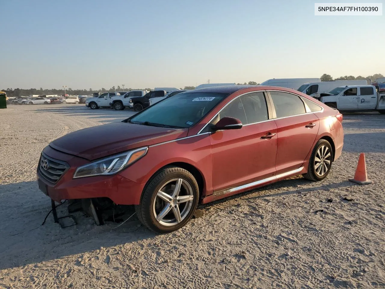 2015 Hyundai Sonata Sport VIN: 5NPE34AF7FH100390 Lot: 75826224