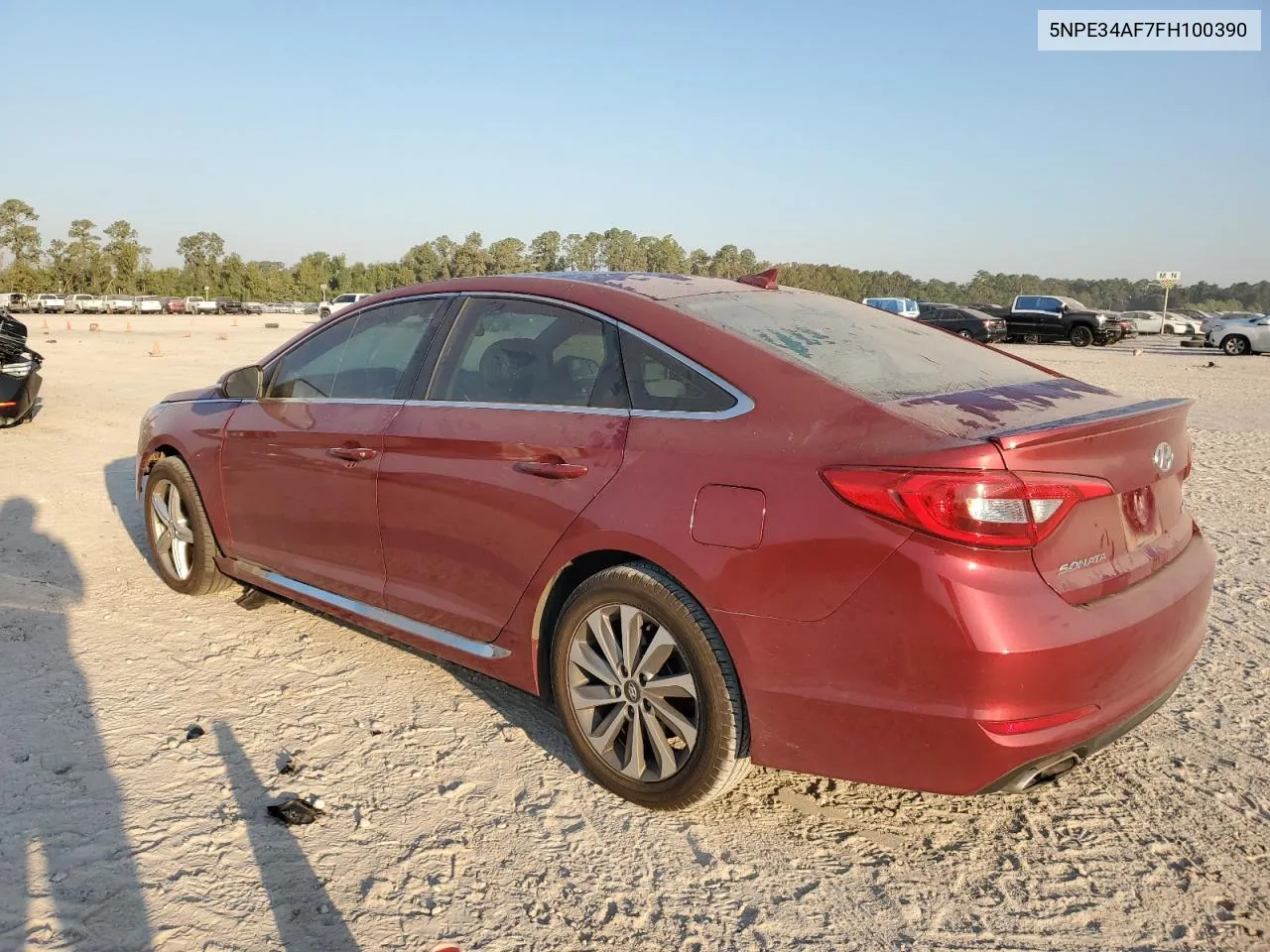 2015 Hyundai Sonata Sport VIN: 5NPE34AF7FH100390 Lot: 75826224