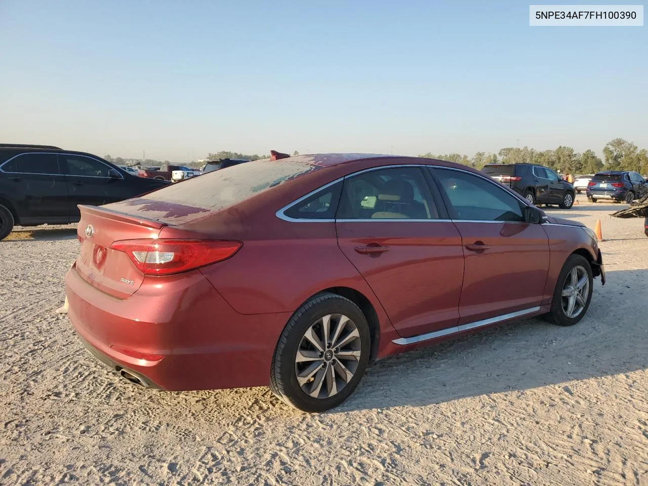 2015 Hyundai Sonata Sport VIN: 5NPE34AF7FH100390 Lot: 75826224