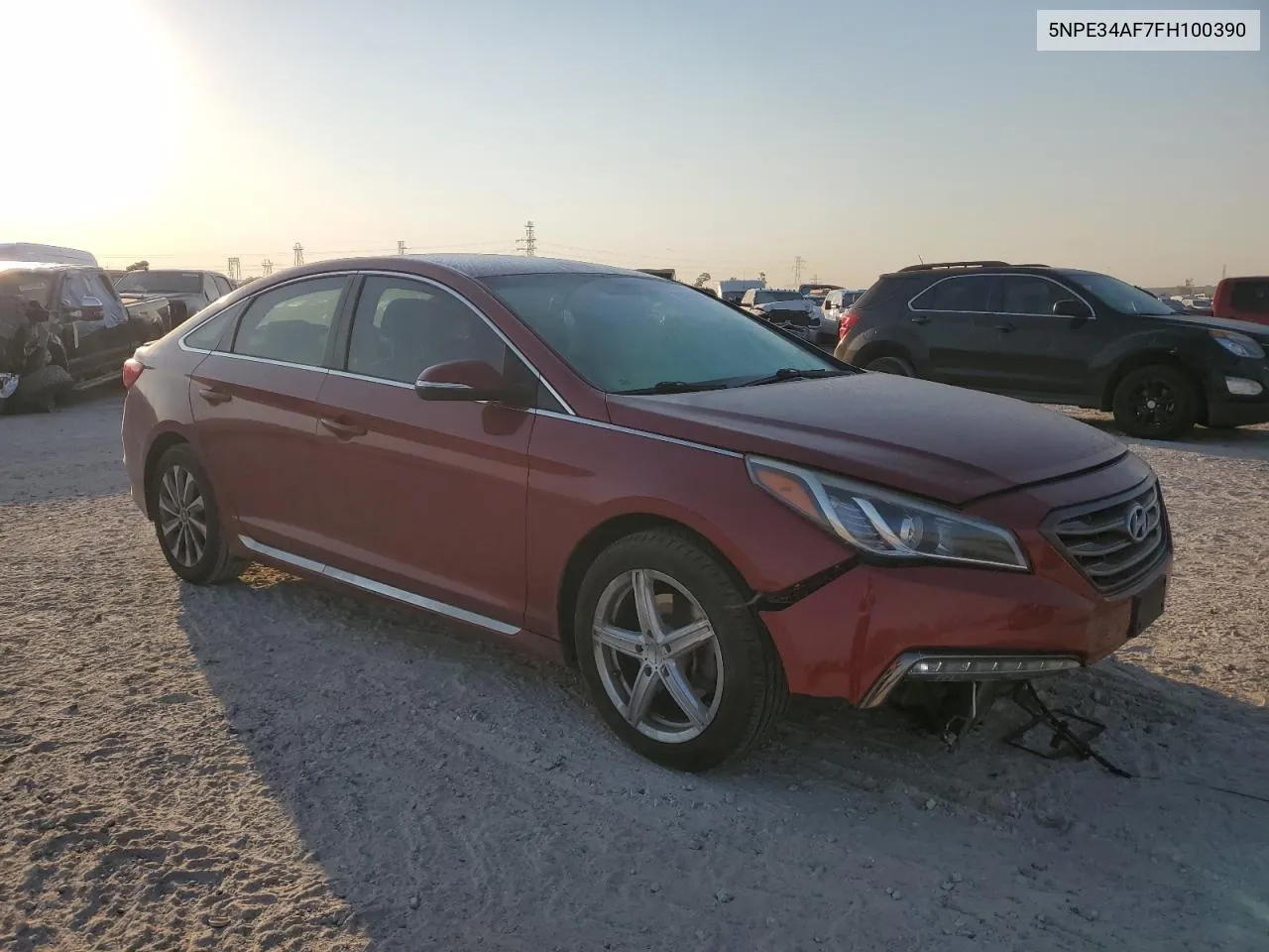 2015 Hyundai Sonata Sport VIN: 5NPE34AF7FH100390 Lot: 75826224