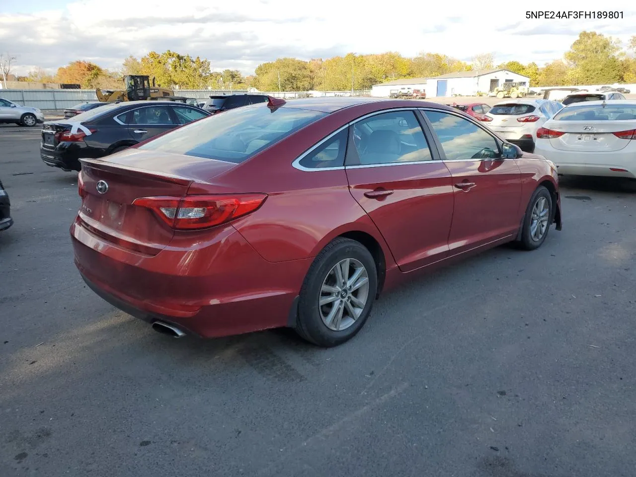 5NPE24AF3FH189801 2015 Hyundai Sonata Se