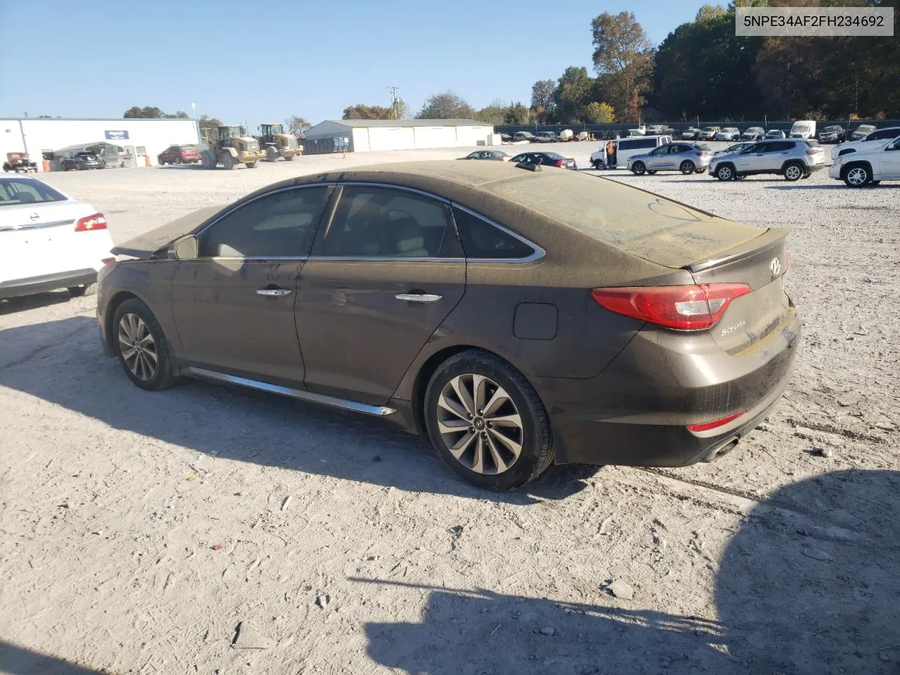 2015 Hyundai Sonata Sport VIN: 5NPE34AF2FH234692 Lot: 76018404