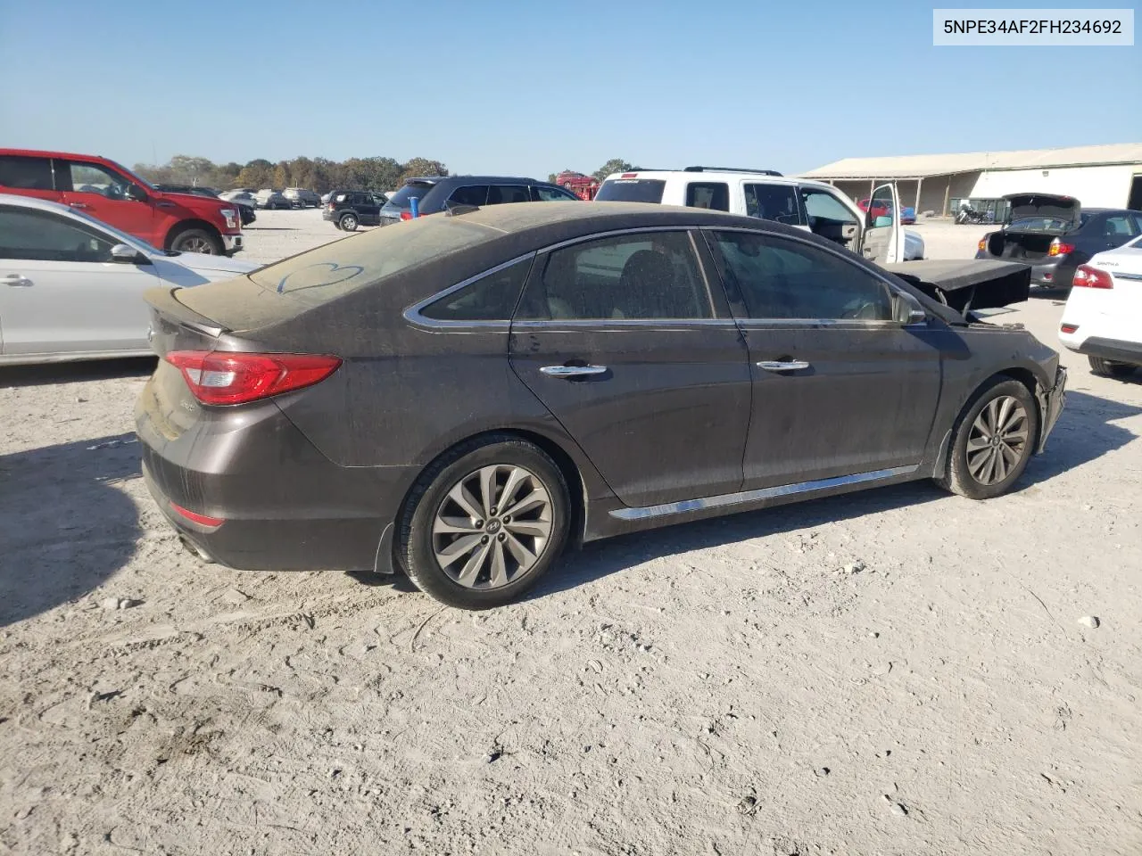 2015 Hyundai Sonata Sport VIN: 5NPE34AF2FH234692 Lot: 76018404