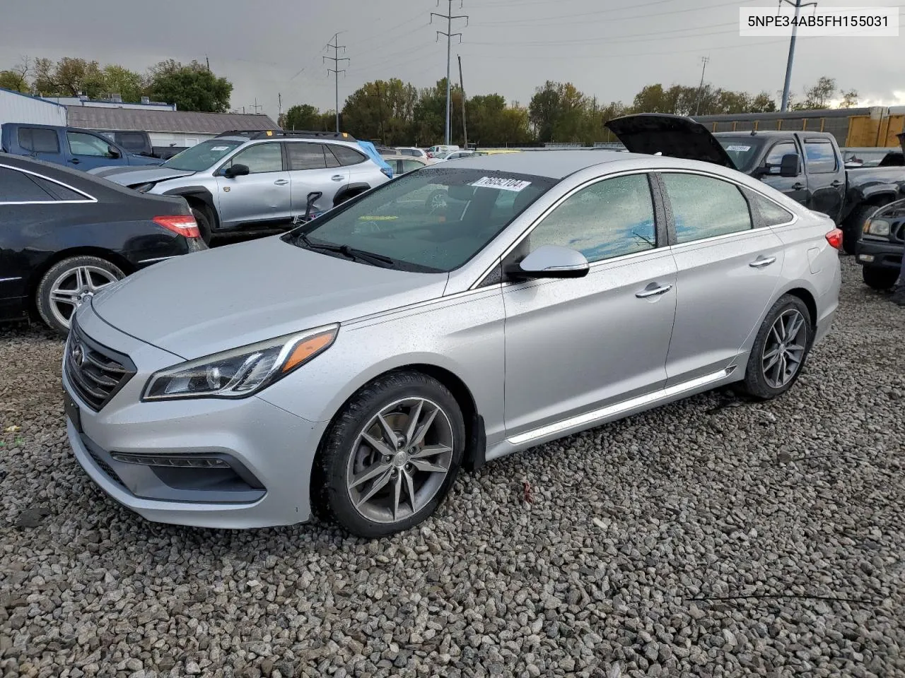 2015 Hyundai Sonata Sport VIN: 5NPE34AB5FH155031 Lot: 76052104