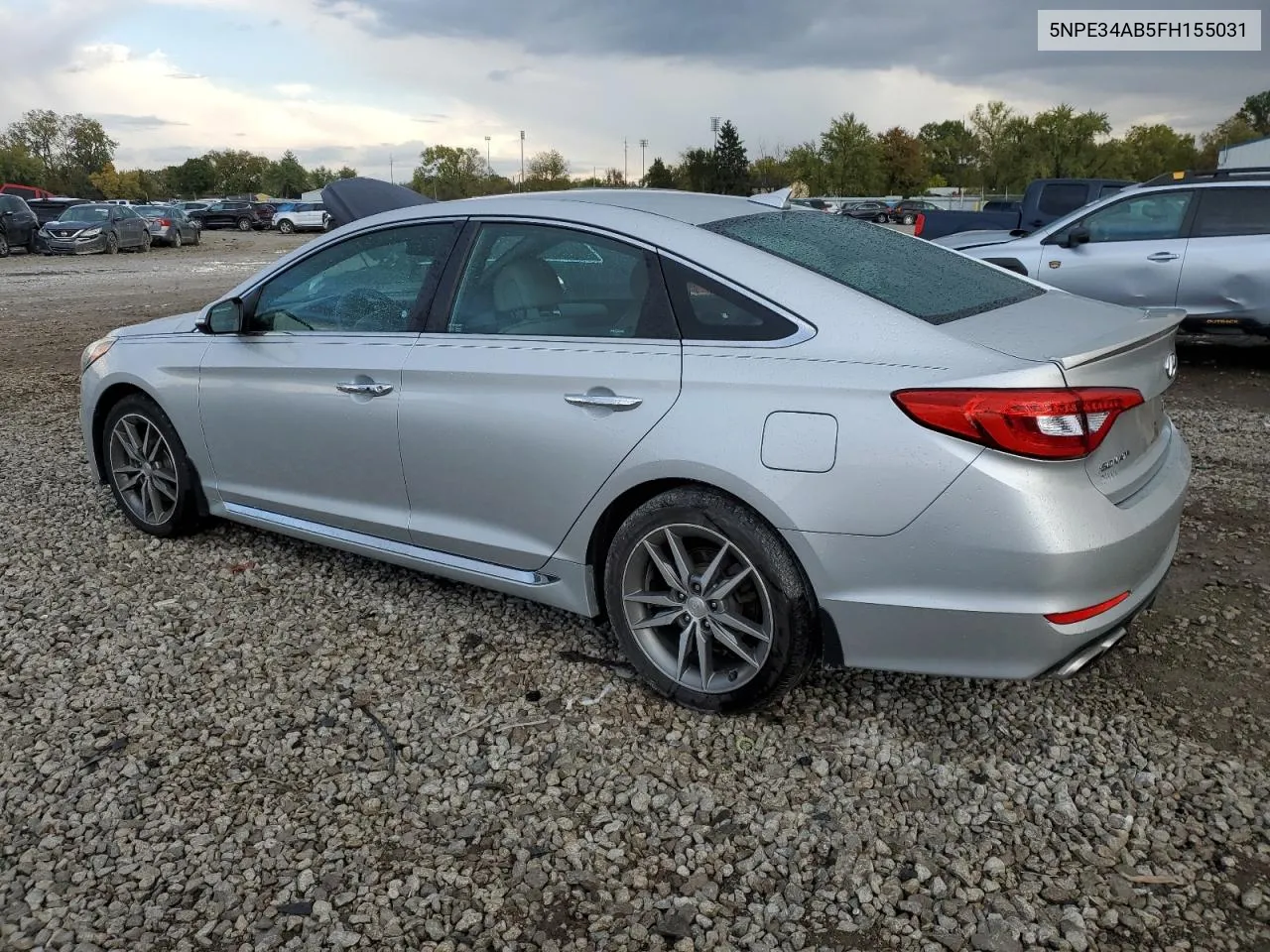 2015 Hyundai Sonata Sport VIN: 5NPE34AB5FH155031 Lot: 76052104