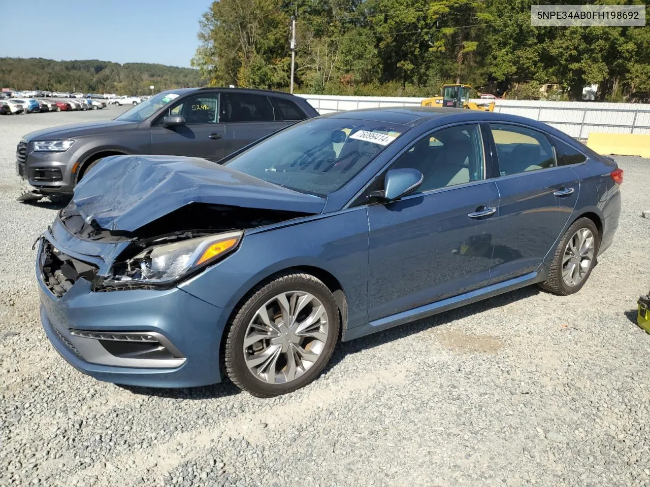 2015 Hyundai Sonata Sport VIN: 5NPE34AB0FH198692 Lot: 76099414