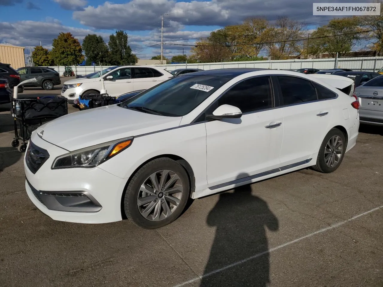 2015 Hyundai Sonata Sport VIN: 5NPE34AF1FH067872 Lot: 76125284