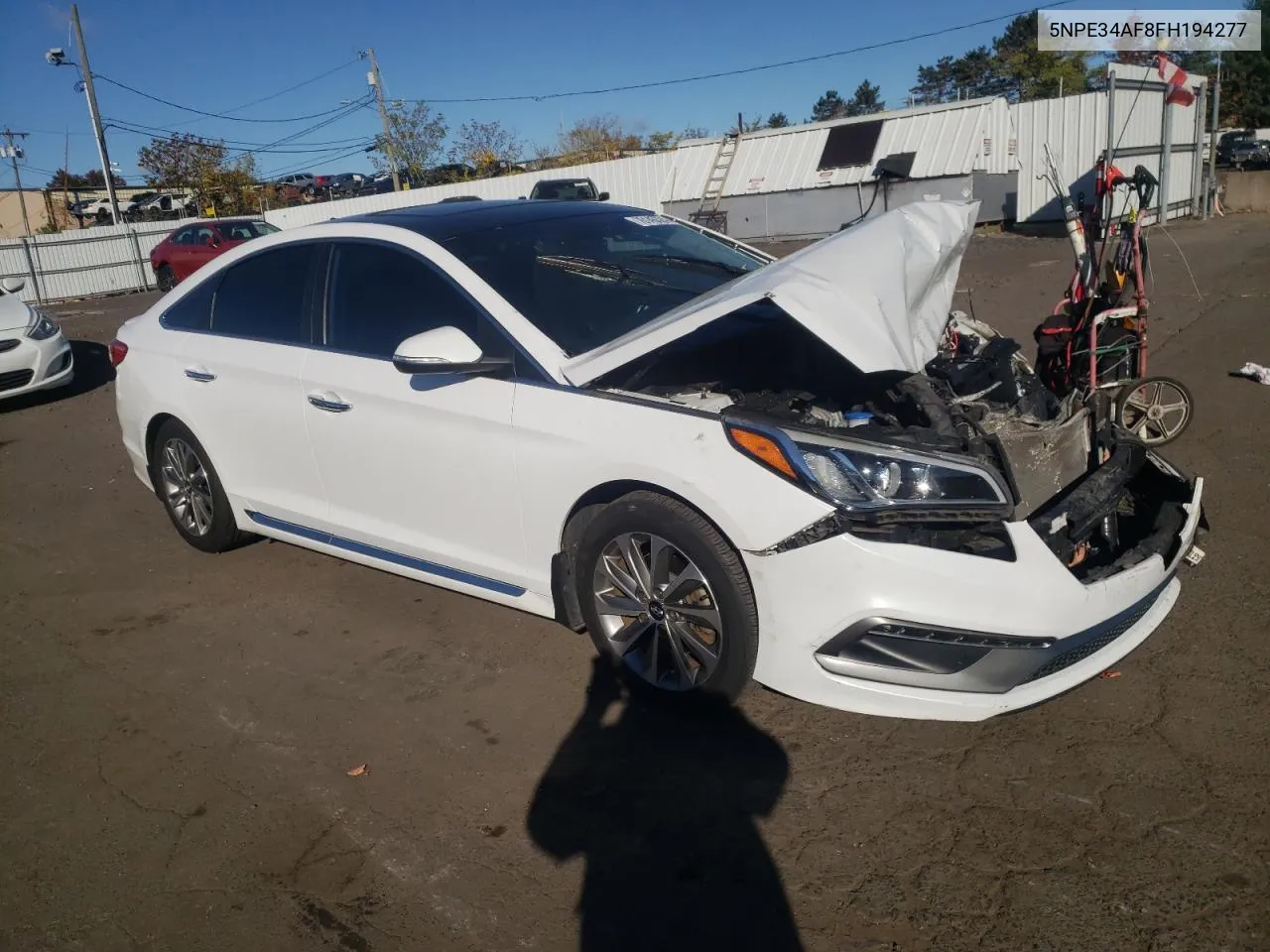 2015 Hyundai Sonata Sport VIN: 5NPE34AF8FH194277 Lot: 76145524