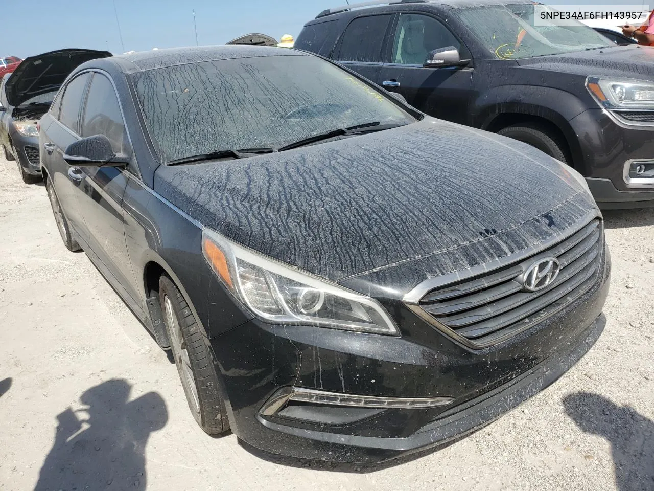 2015 Hyundai Sonata Sport VIN: 5NPE34AF6FH143957 Lot: 76192154