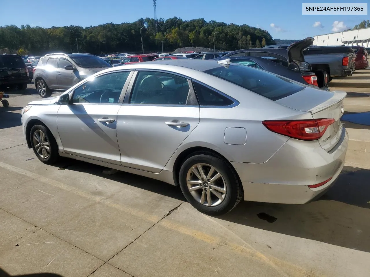 2015 Hyundai Sonata Se VIN: 5NPE24AF5FH197365 Lot: 76317344