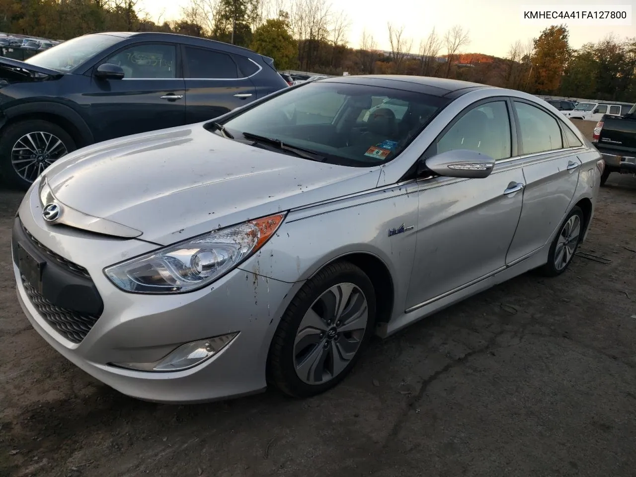 KMHEC4A41FA127800 2015 Hyundai Sonata Hybrid