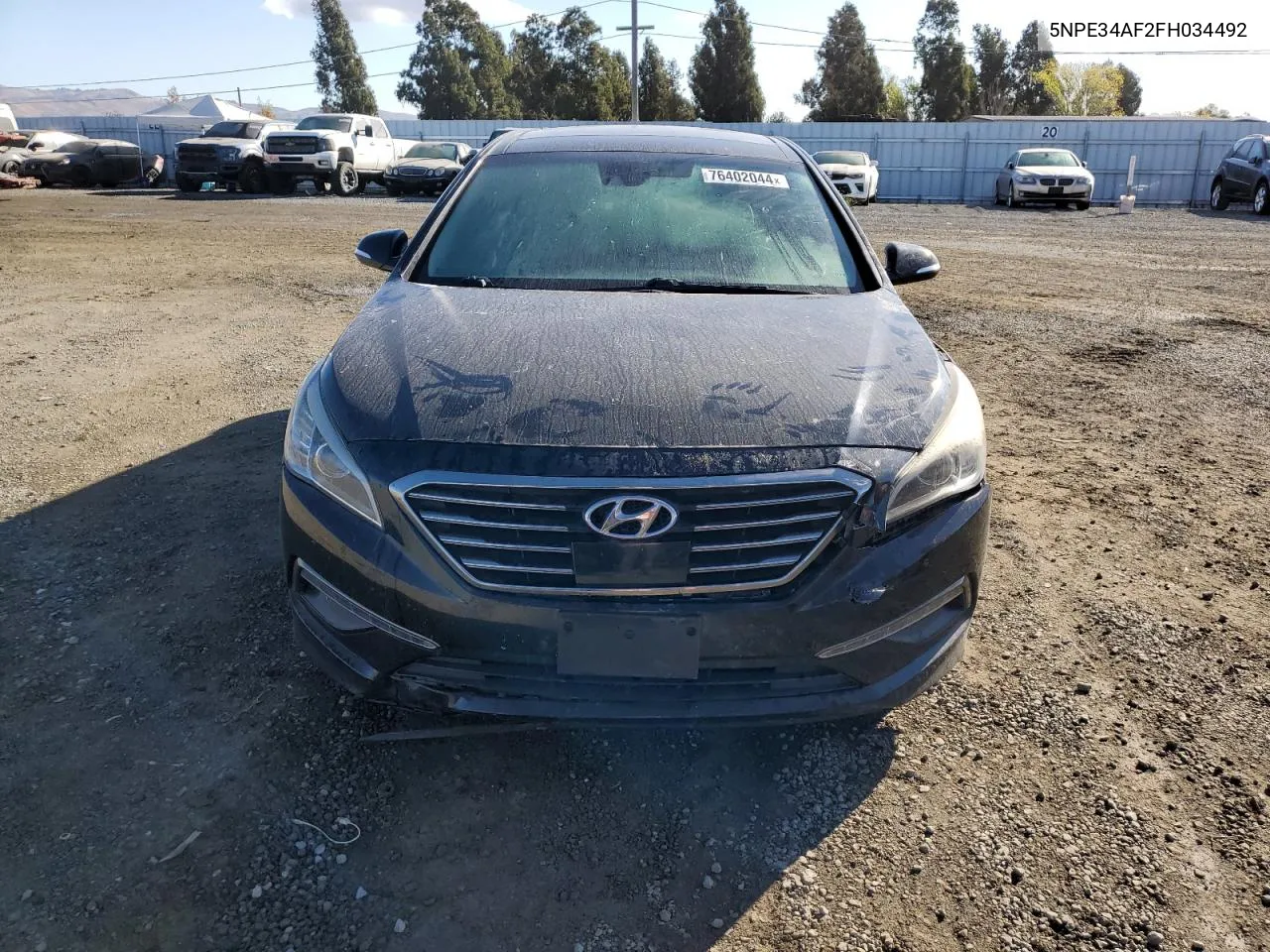 2015 Hyundai Sonata Sport VIN: 5NPE34AF2FH034492 Lot: 76402044