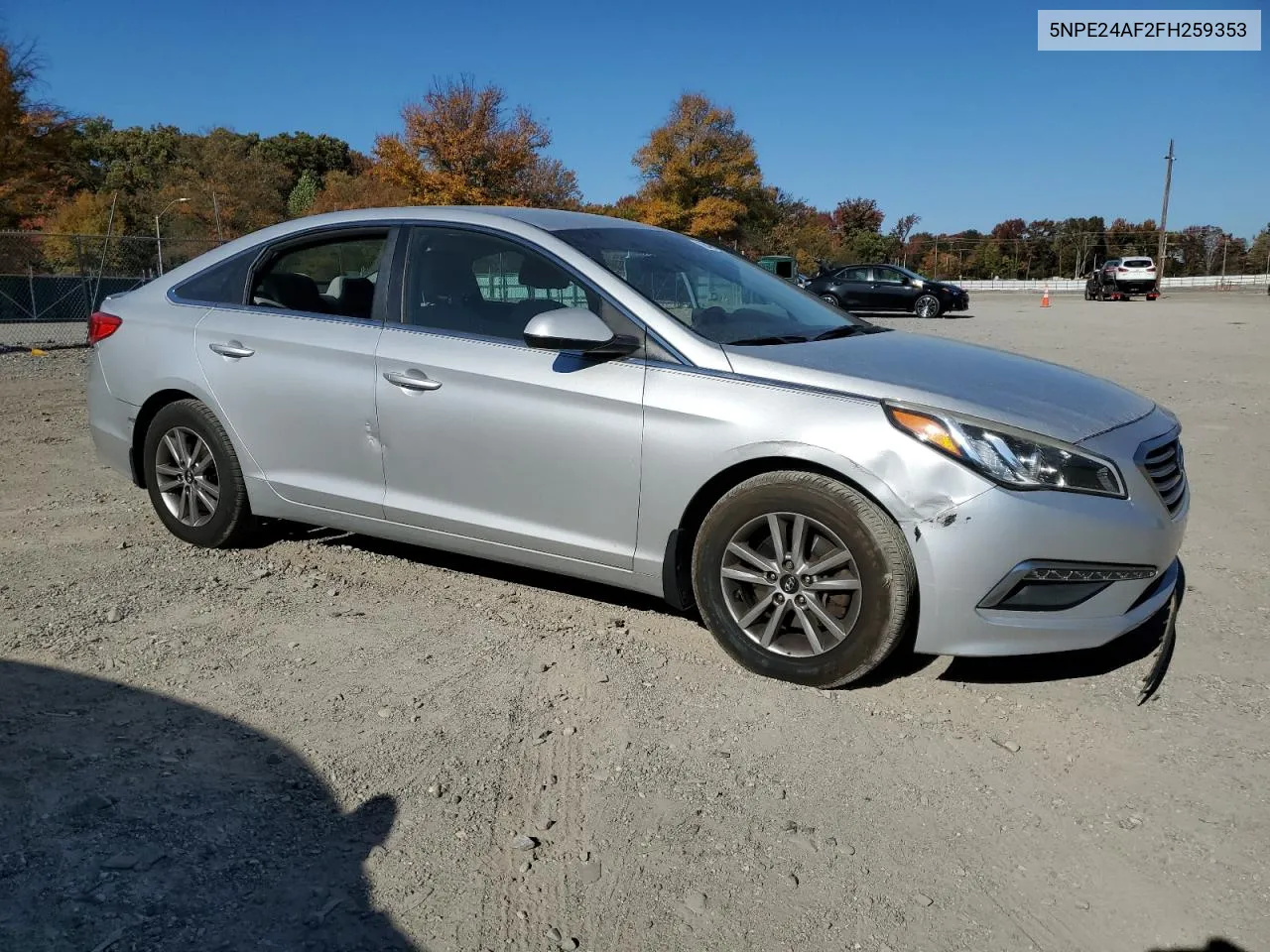 2015 Hyundai Sonata Se VIN: 5NPE24AF2FH259353 Lot: 76481624