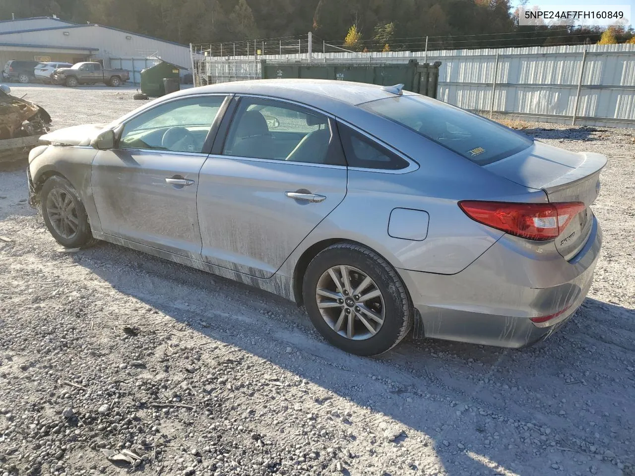 2015 Hyundai Sonata Se VIN: 5NPE24AF7FH160849 Lot: 76501294