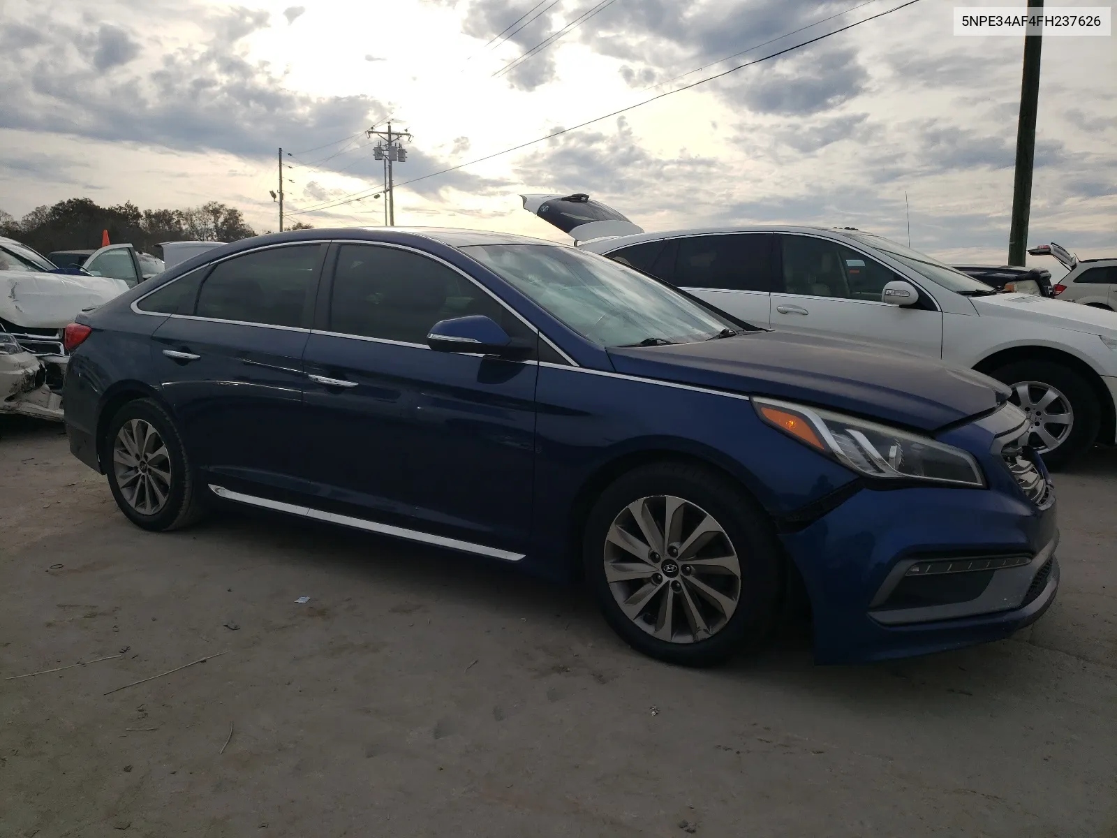 2015 Hyundai Sonata Sport VIN: 5NPE34AF4FH237626 Lot: 76651103