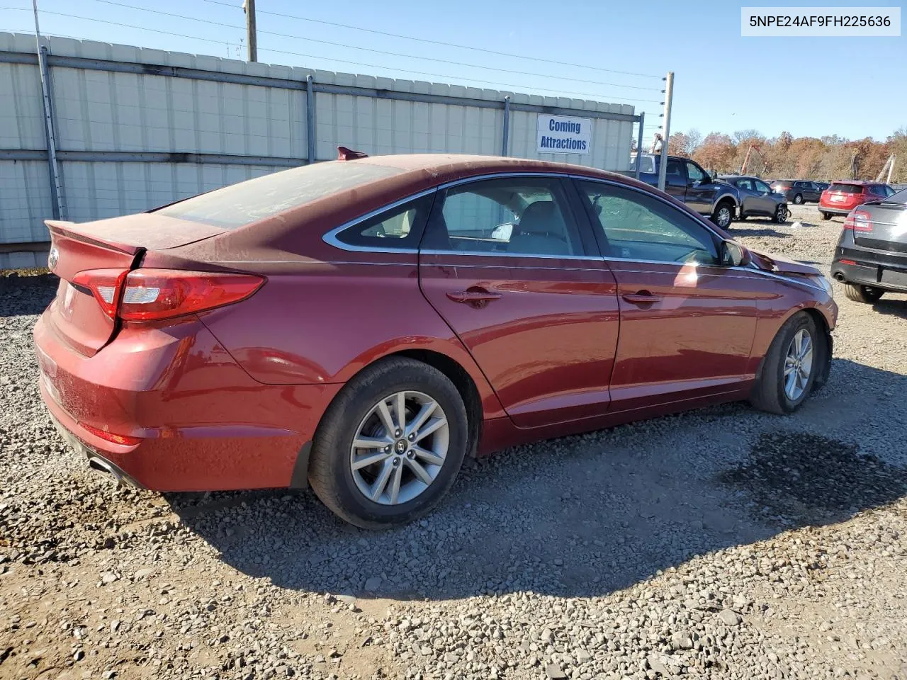 2015 Hyundai Sonata Se VIN: 5NPE24AF9FH225636 Lot: 76664164