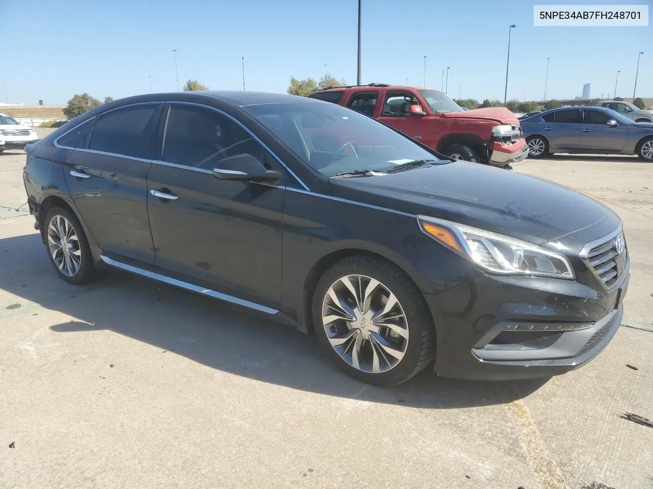 2015 Hyundai Sonata Sport VIN: 5NPE34AB7FH248701 Lot: 76754954