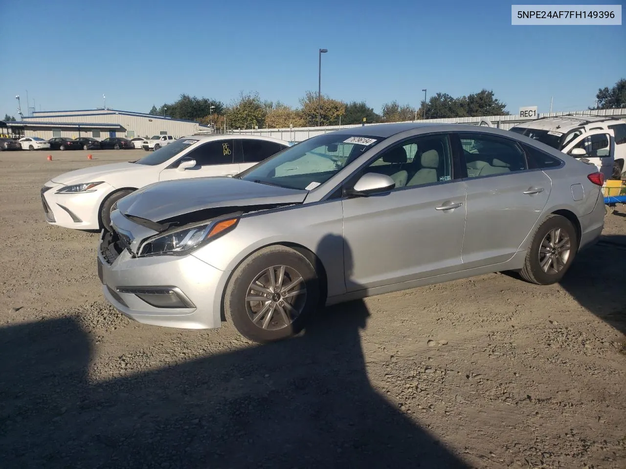 2015 Hyundai Sonata Se VIN: 5NPE24AF7FH149396 Lot: 76796184