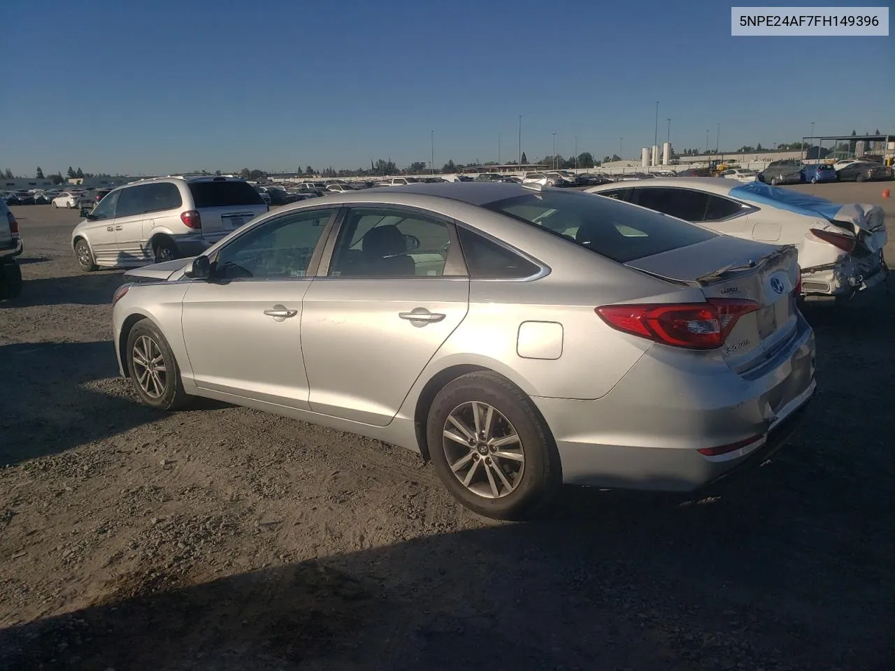 2015 Hyundai Sonata Se VIN: 5NPE24AF7FH149396 Lot: 76796184