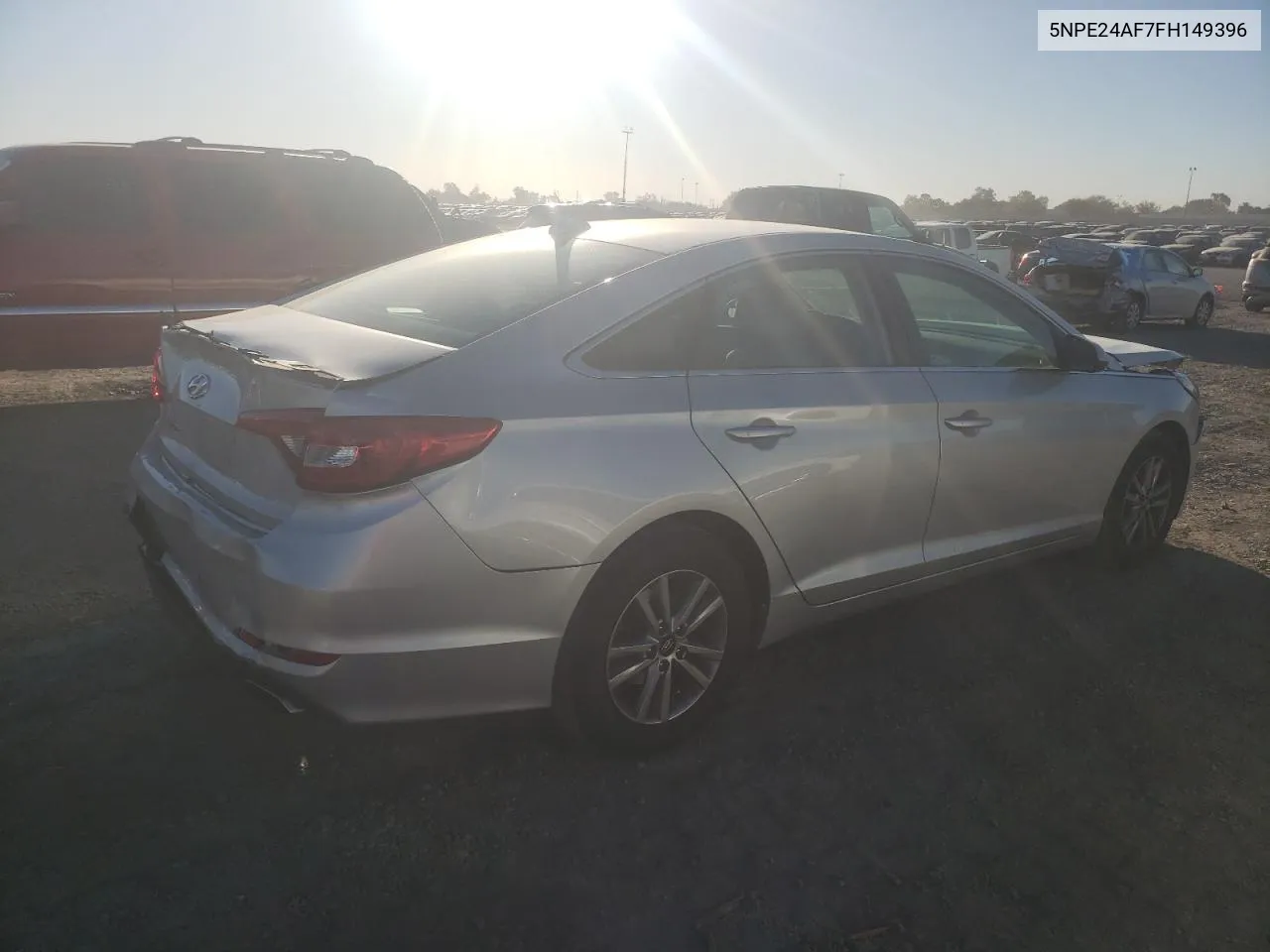 2015 Hyundai Sonata Se VIN: 5NPE24AF7FH149396 Lot: 76796184