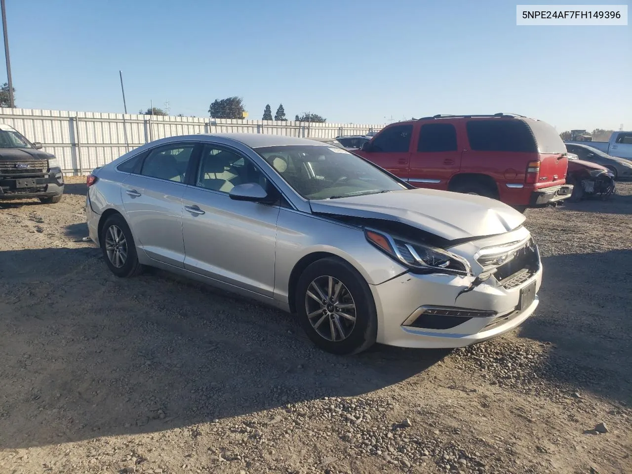 2015 Hyundai Sonata Se VIN: 5NPE24AF7FH149396 Lot: 76796184