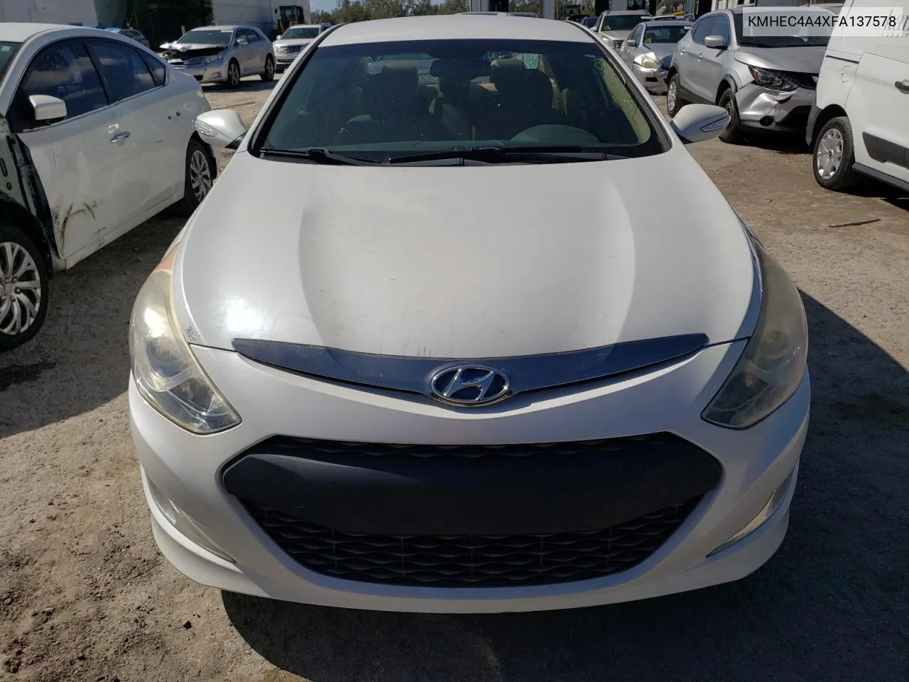 KMHEC4A4XFA137578 2015 Hyundai Sonata Hybrid