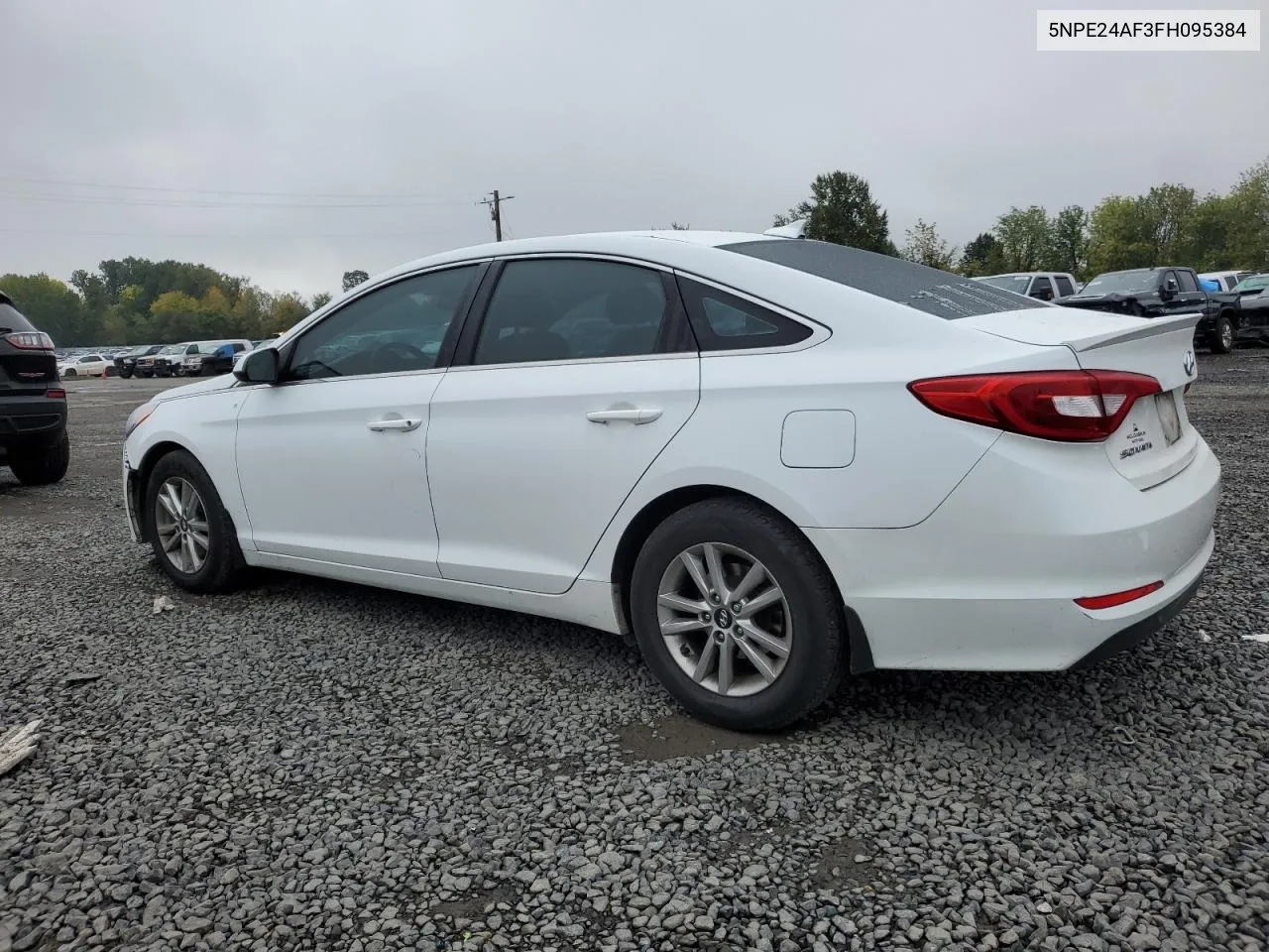 2015 Hyundai Sonata Se VIN: 5NPE24AF3FH095384 Lot: 76835874