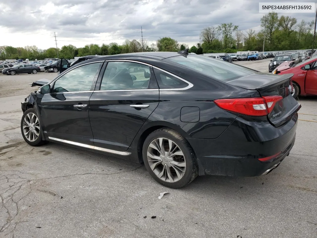 2015 Hyundai Sonata Sport VIN: 5NPE34AB5FH136592 Lot: 76898754