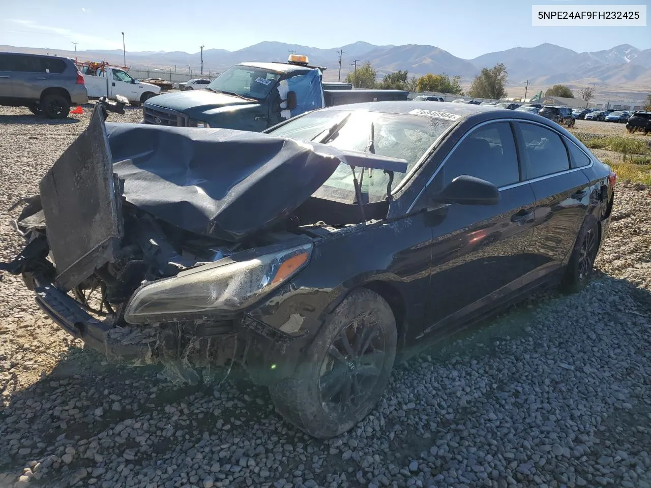 5NPE24AF9FH232425 2015 Hyundai Sonata Se