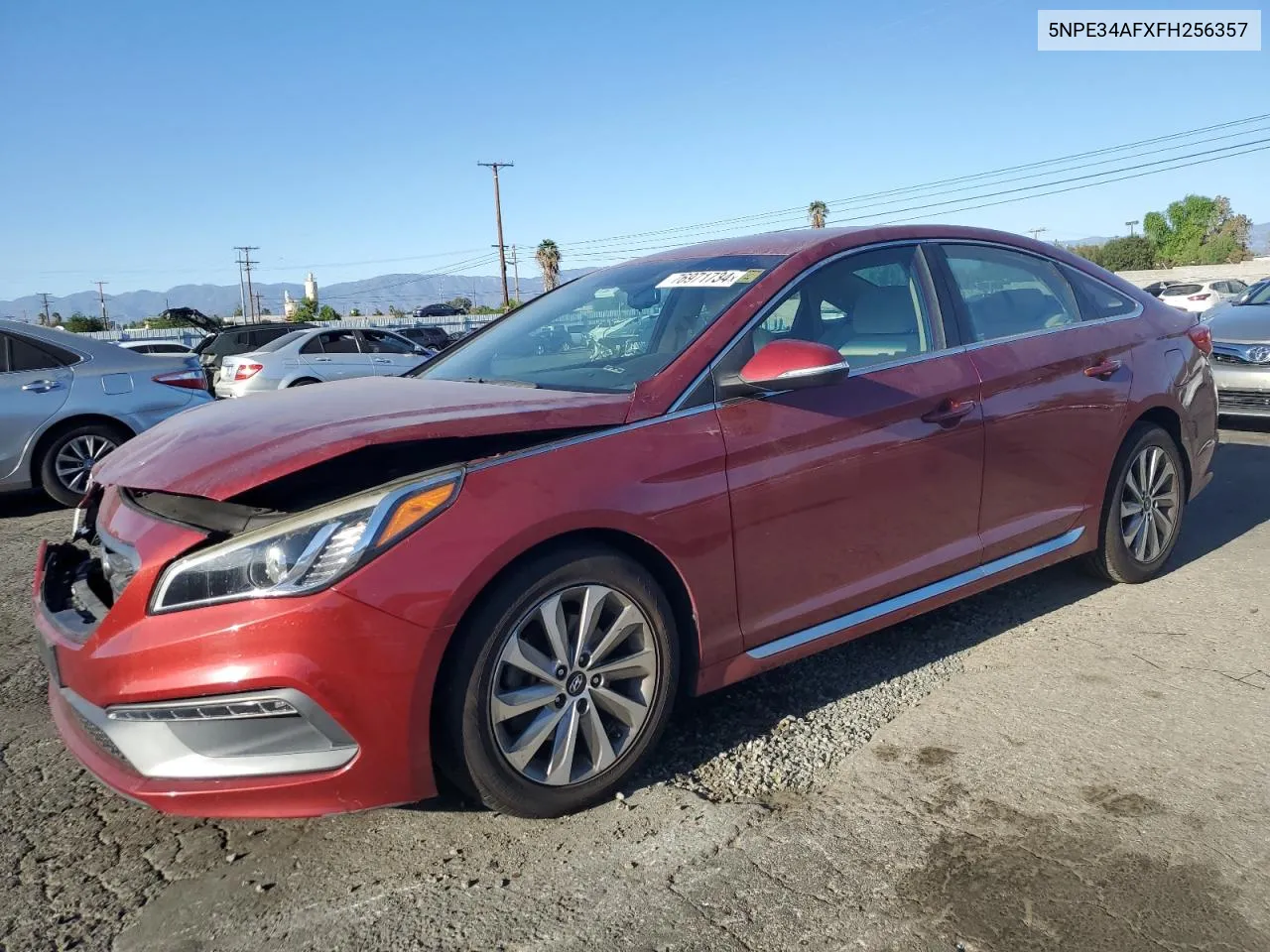 5NPE34AFXFH256357 2015 Hyundai Sonata Sport