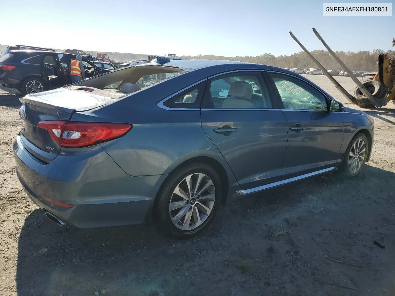 5NPE34AFXFH180851 2015 Hyundai Sonata Sport